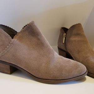 Suede Ankle Booties